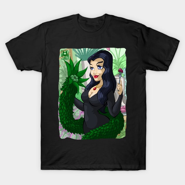 Morticia and Cleopatra T-Shirt by Von Plundercat